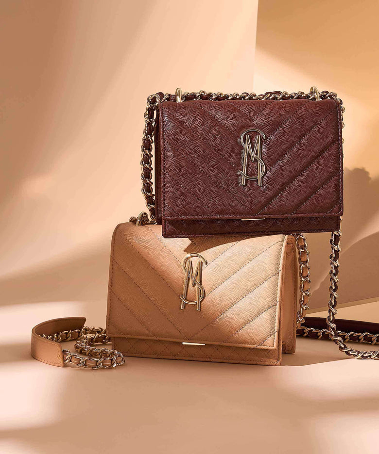 Steve Madden BAMARA Shoulder bag chocolate/gold