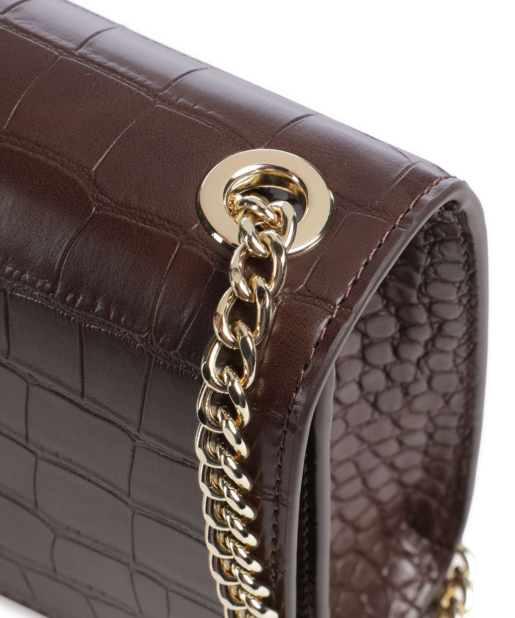 Steve Madden BRAMONIE Crossbody bag chocolate/gold