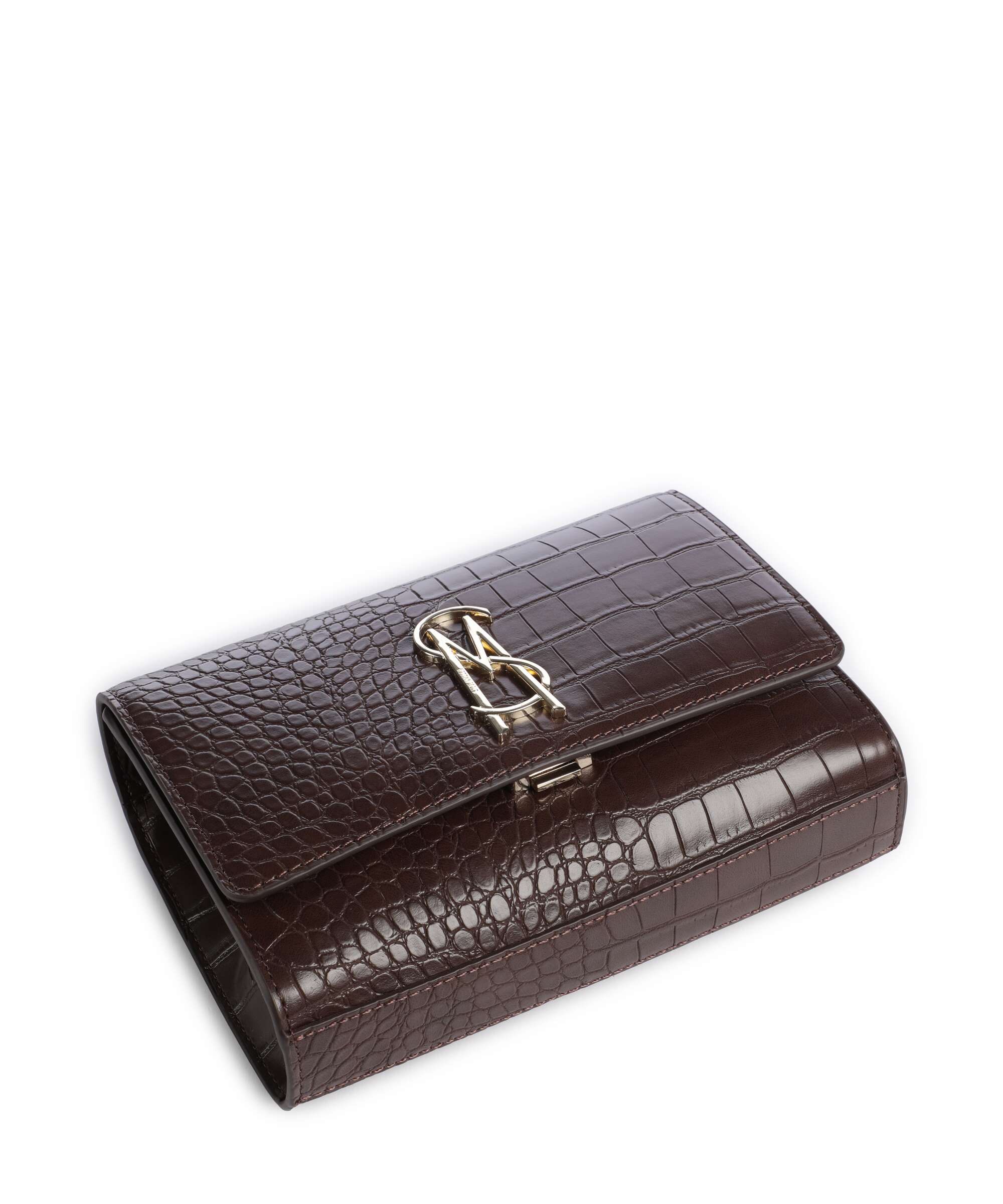Steve Madden BRAMONIE Crossbody bag chocolate/gold