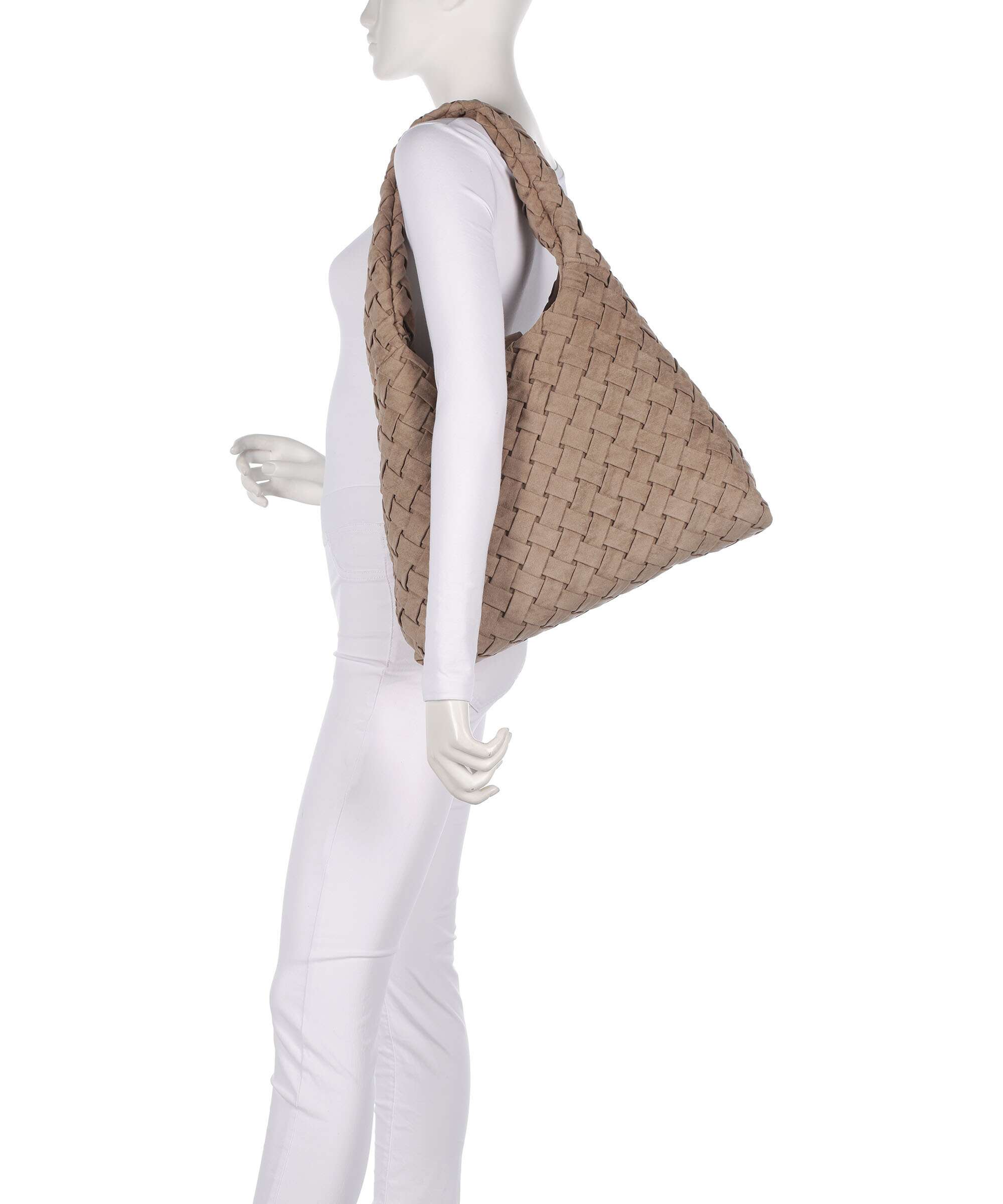 Steve Madden BRHIANON Hobo bag taupe/gold