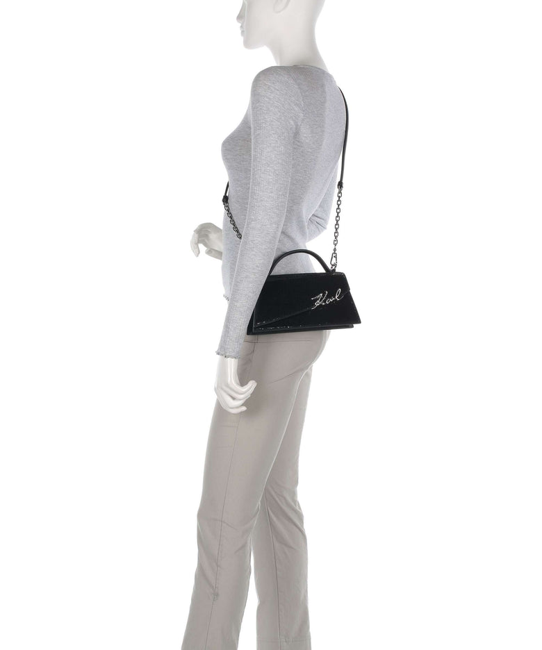 Karl Lagerfeld K/Signature Crossbody bag black