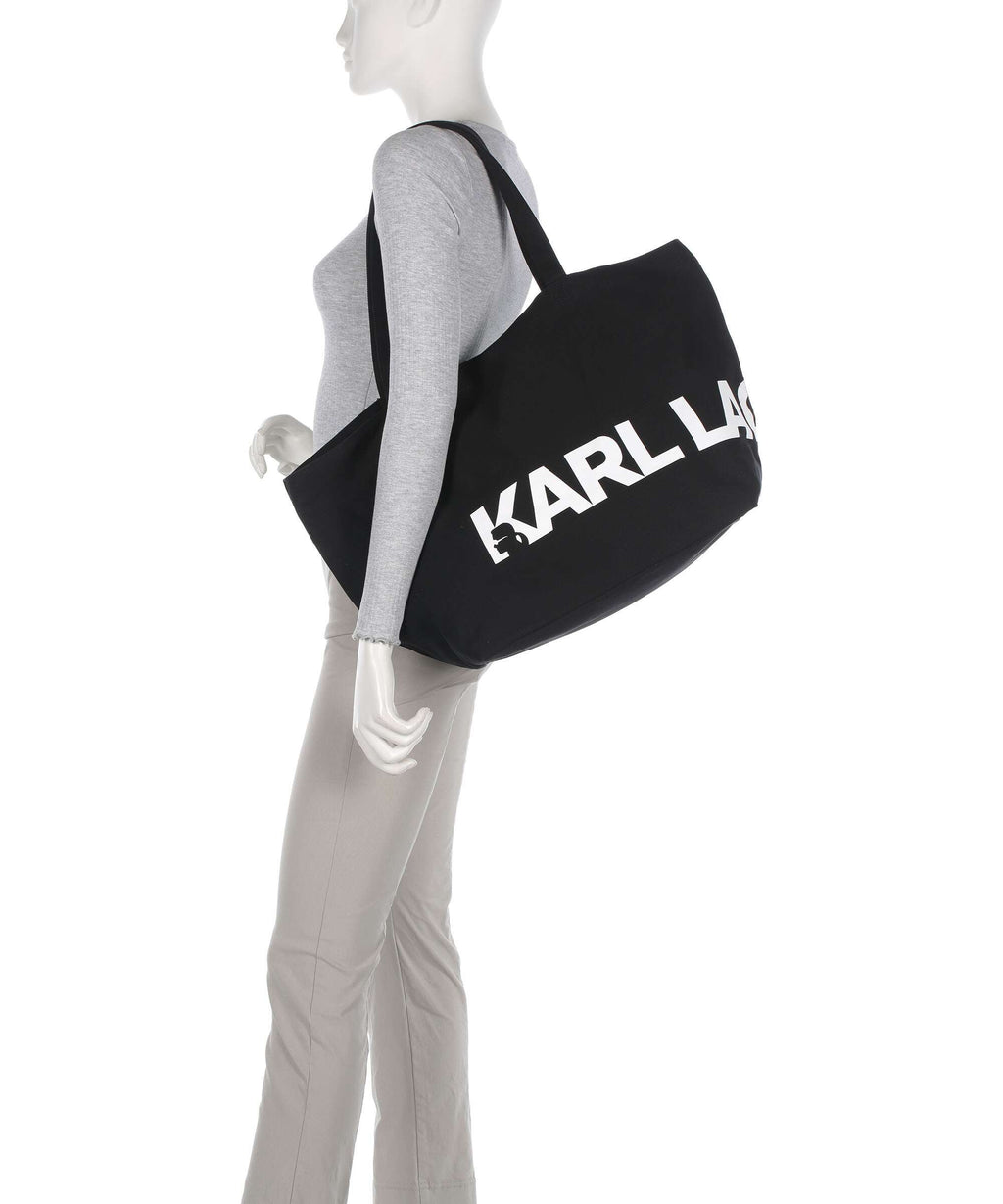 Karl Lagerfeld K/Essential Tote bag black/white