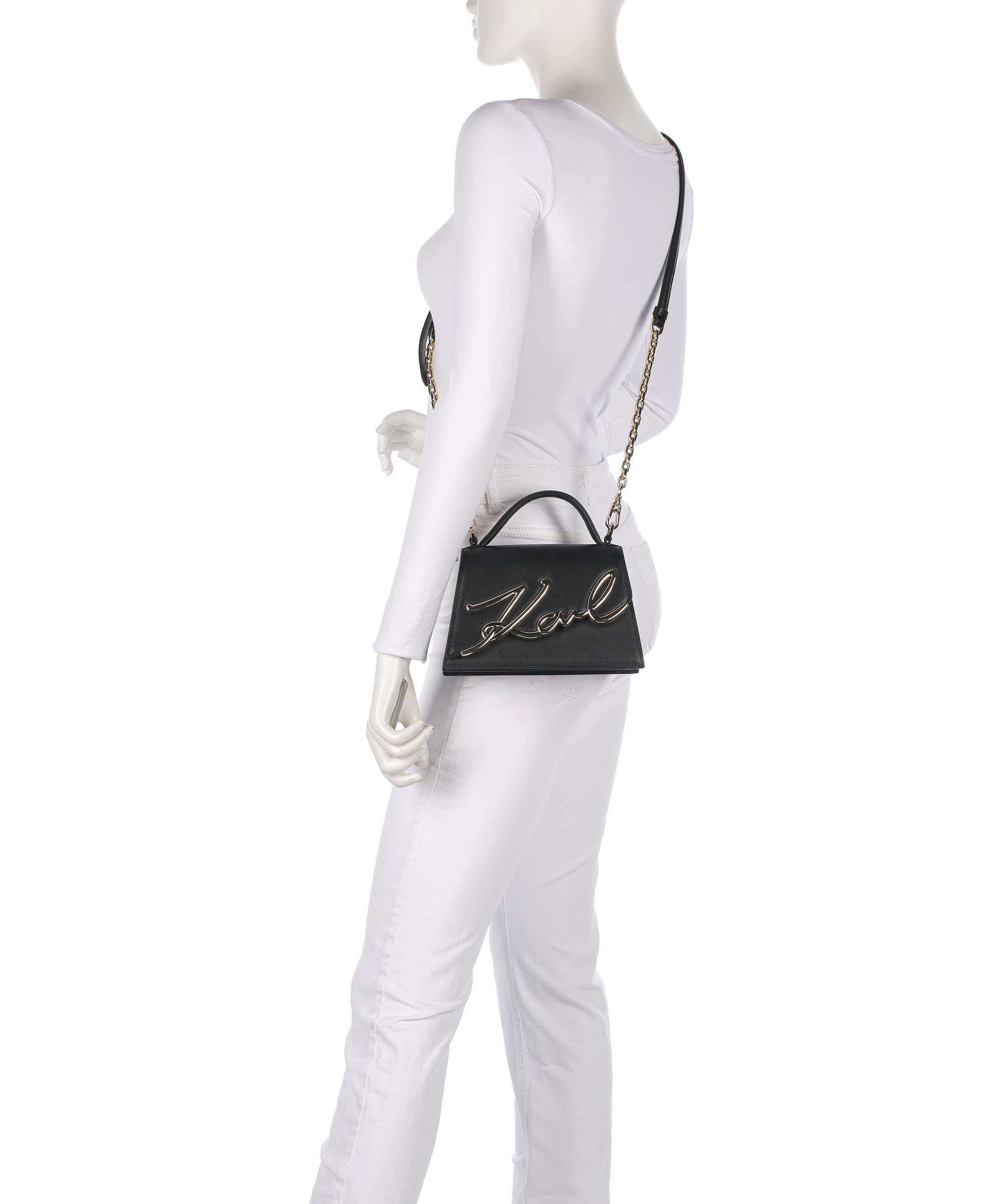 Karl Lagerfeld K/Signature 2.0 Crossbody bag black/gold