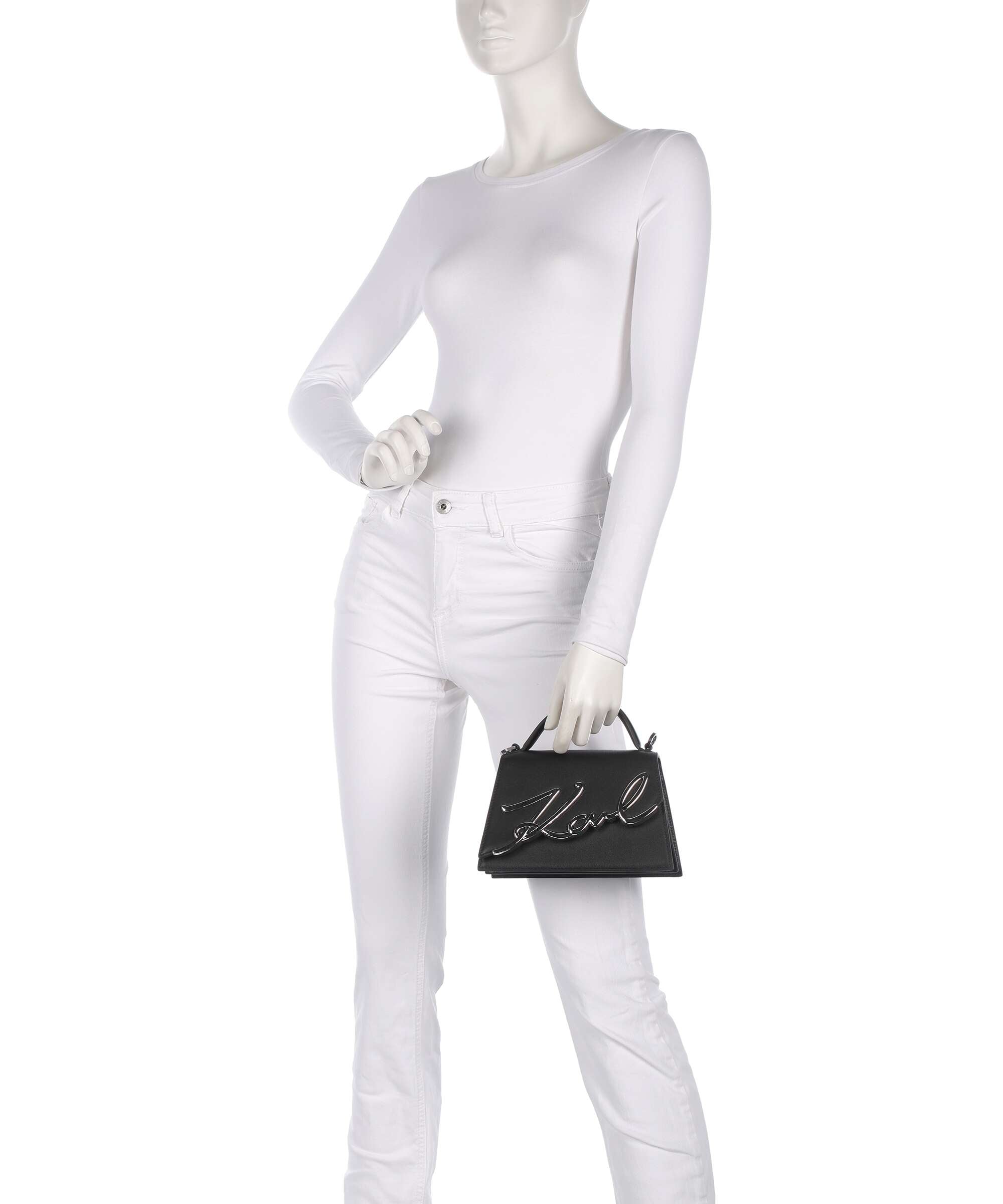 Karl Lagerfeld K/Signature 2.0 Crossbody bag black/nickel