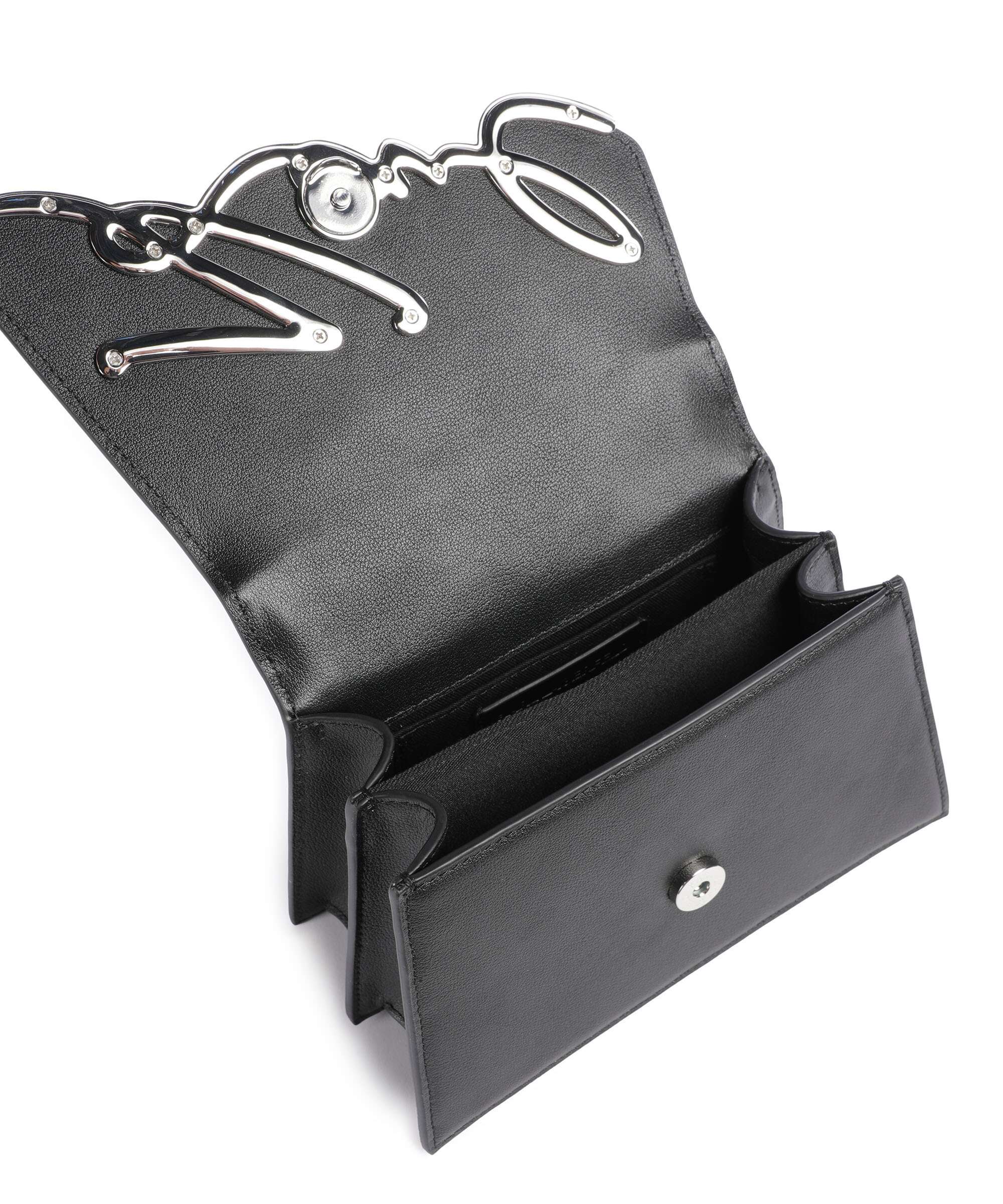 Karl Lagerfeld K/Signature 2.0 Crossbody bag black/nickel