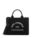 Karl Lagerfeld K/Rue St Guillaume Medium Borsa a mano black