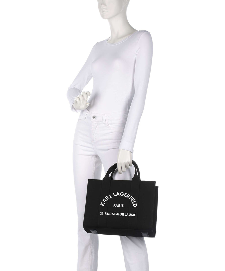 Karl Lagerfeld K/Rue St Guillaume Medium Handbag black