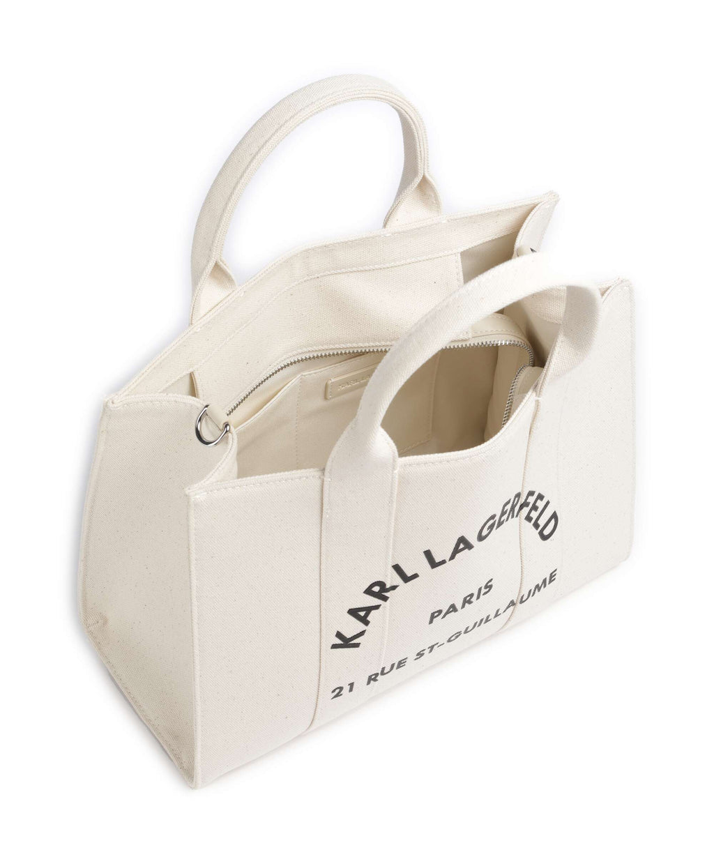 Karl Lagerfeld K/Rue St Guillaume Medium Handbag natural