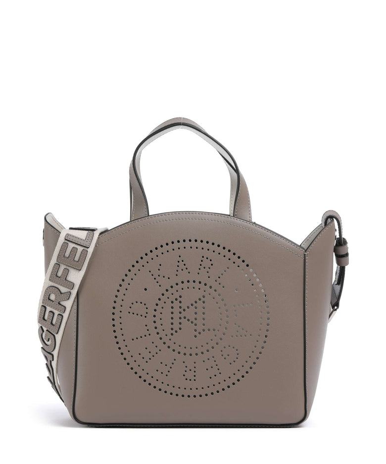 Karl Lagerfeld K/Circle Small Handbag ash grey