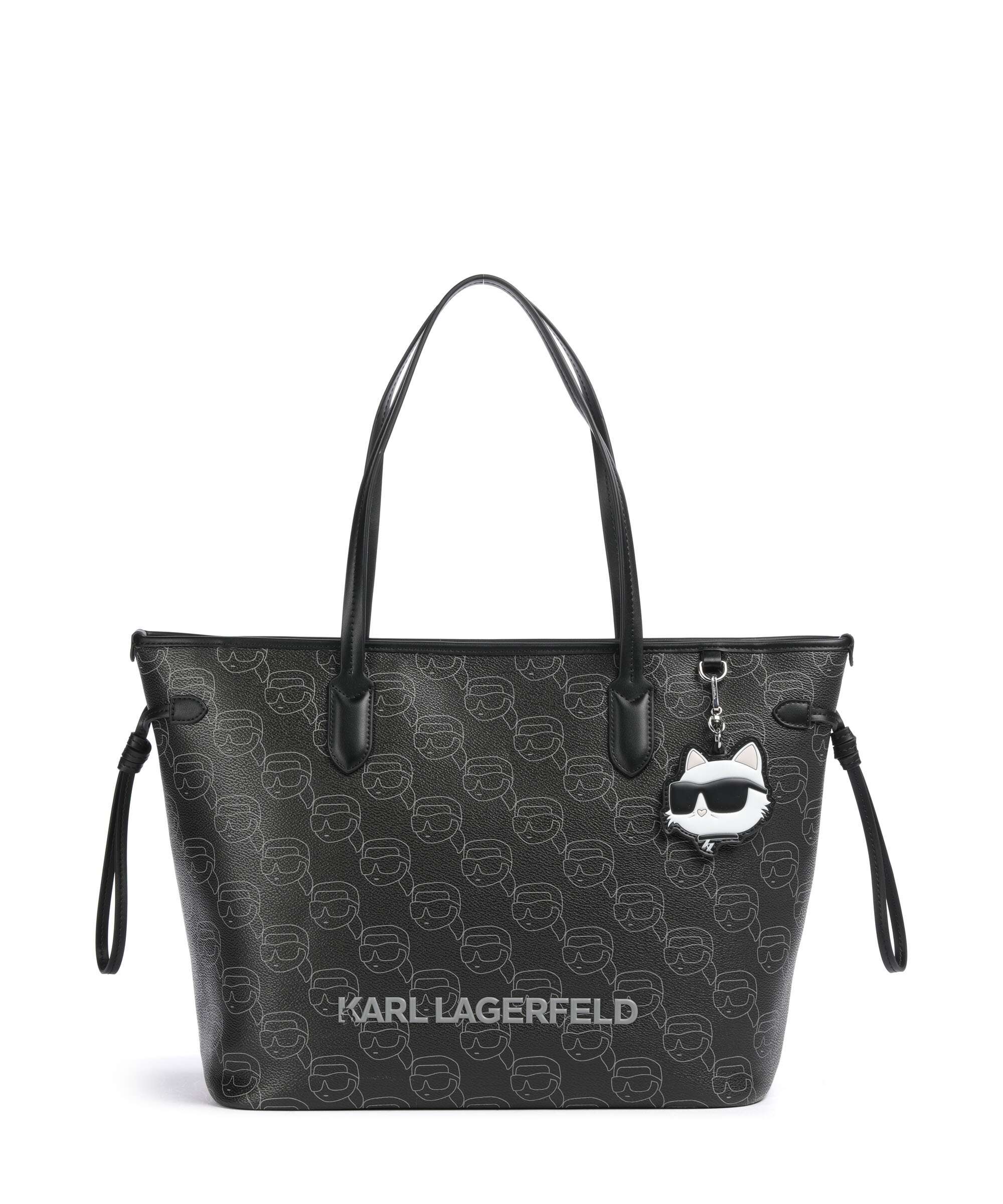 Karl Lagerfeld Ikon Mono Tote bag black