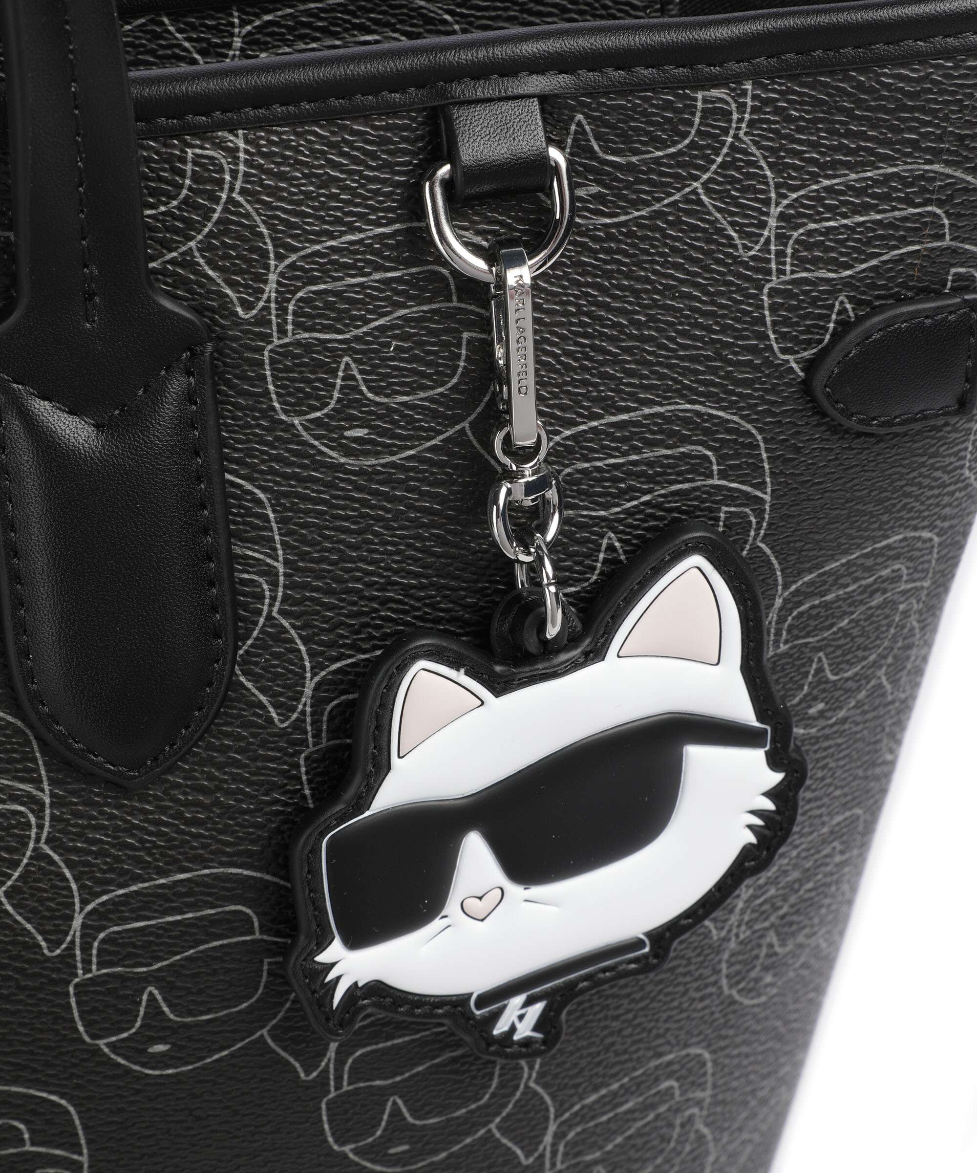 Karl Lagerfeld Ikon Mono Tote bag black