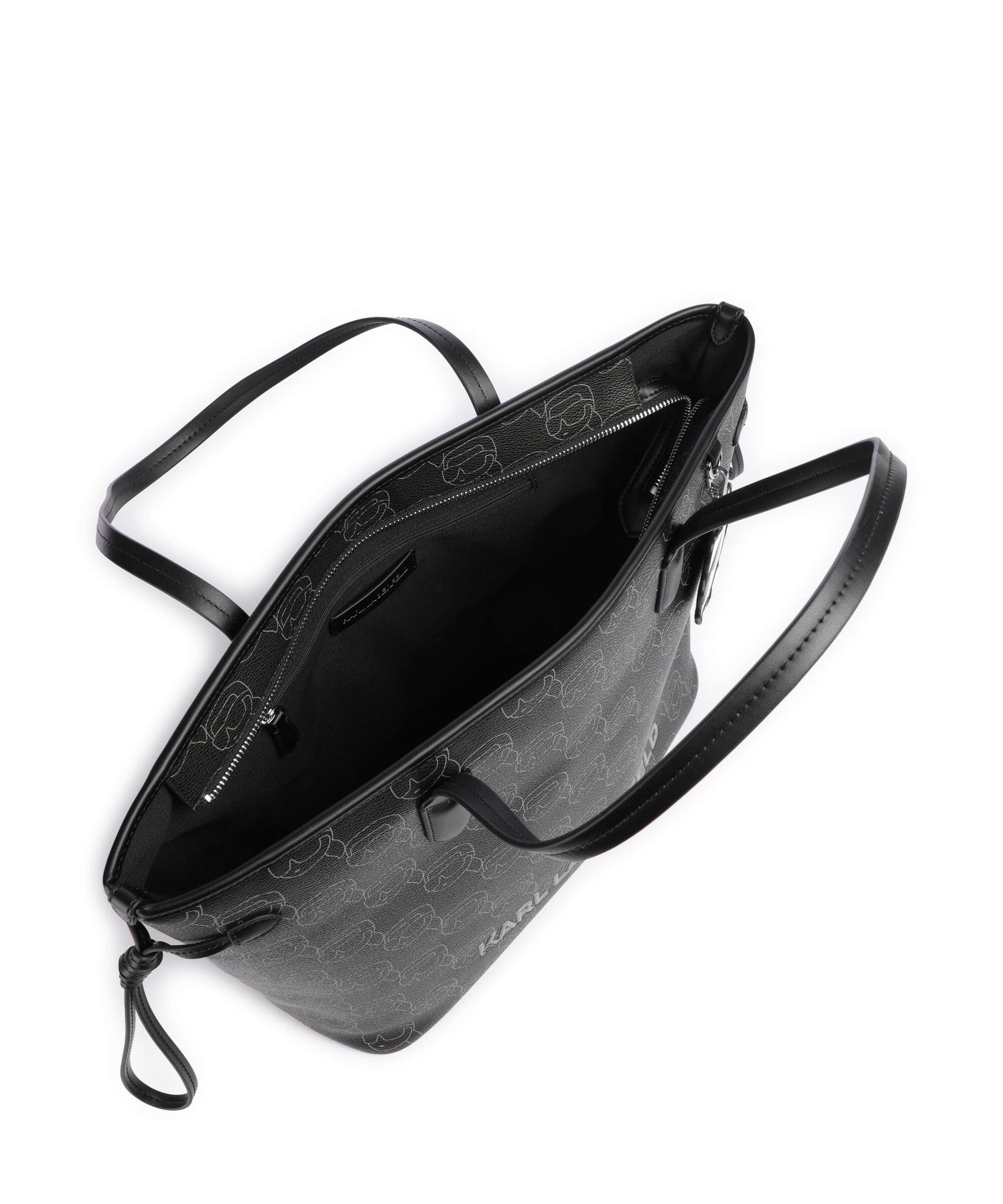 Karl Lagerfeld Ikon Mono Tote bag black