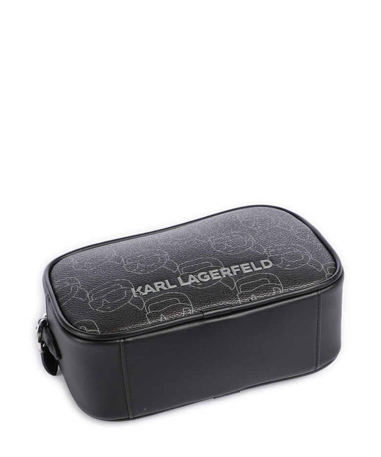 Karl Lagerfeld Ikon Mono Crossbody bag black