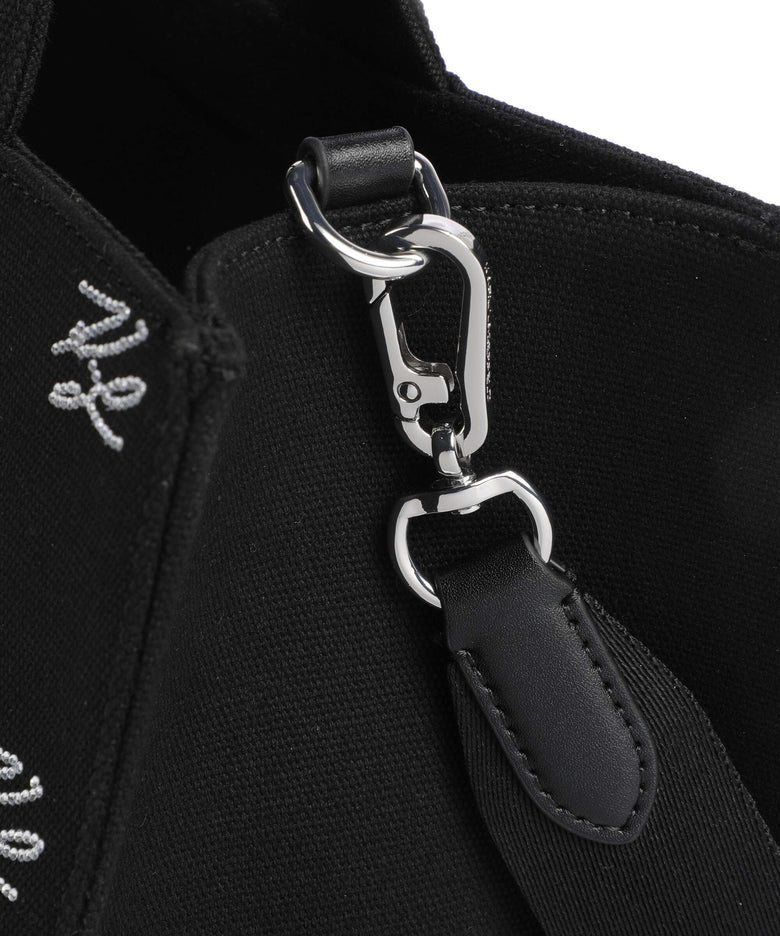 Karl Lagerfeld K/Autograph Medium Handbag black embellishment