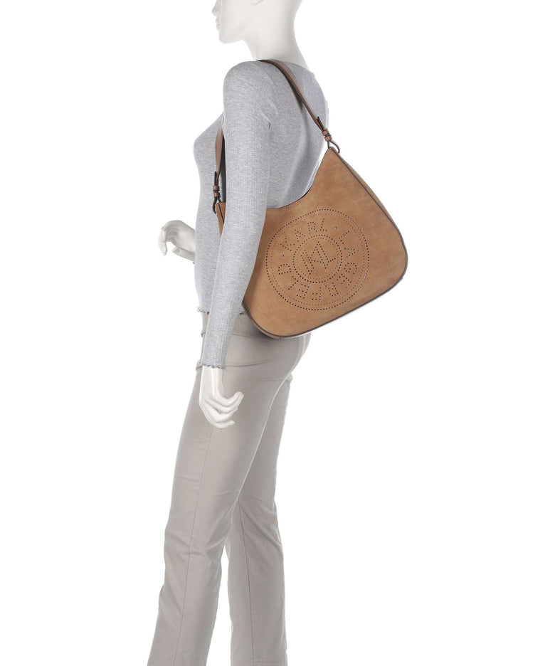 Karl Lagerfeld K/Circle Hobo bag terra