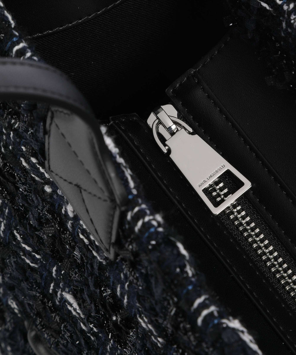 Karl Lagerfeld K/Skuare Medium Tote bag dark navy/boucle