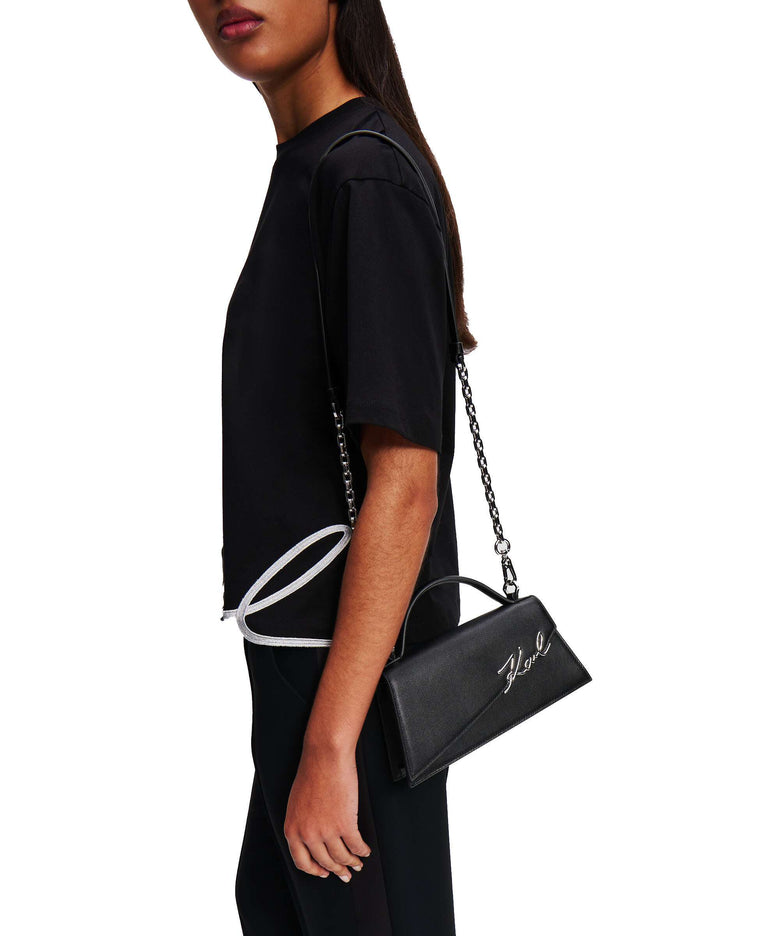 Karl Lagerfeld K/Signature Crossbody bag black/nickel