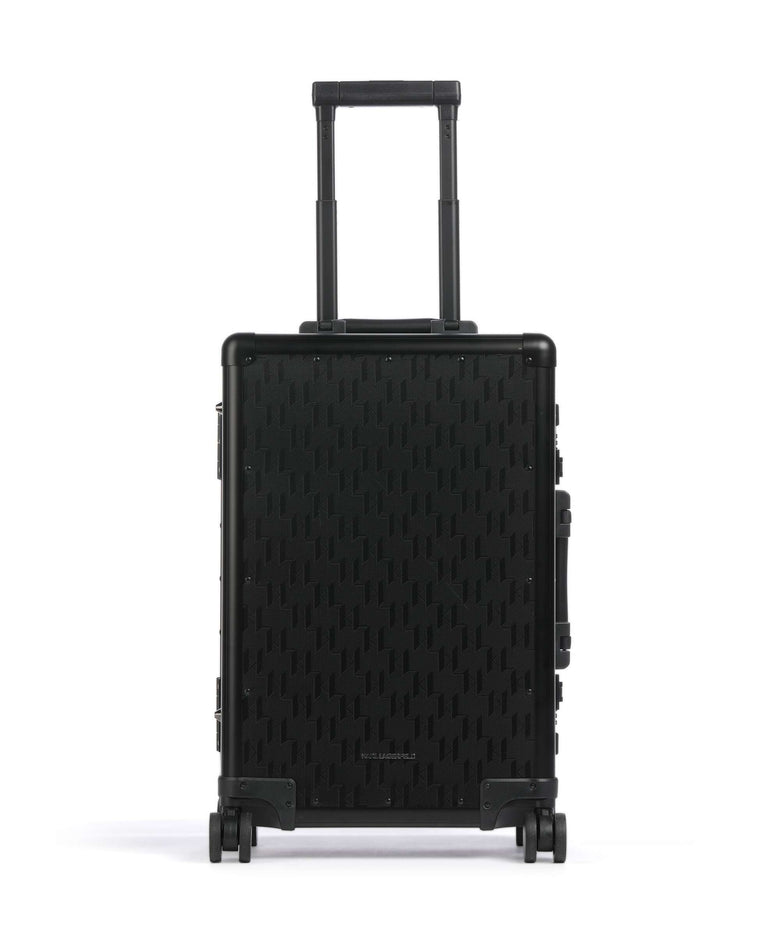 Karl Lagerfeld K/Essential Mono Spinner (4 wheels) monogram/black