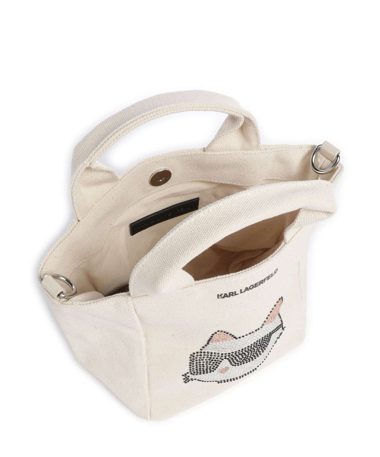 Karl Lagerfeld K/Ikonik Choupette Mini Crossbody bag natural
