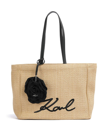 Karl Lagerfeld K/Signature Borsa shopper natural