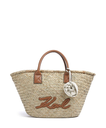 Karl Lagerfeld K/Signature Medium Handbag natural/tan
