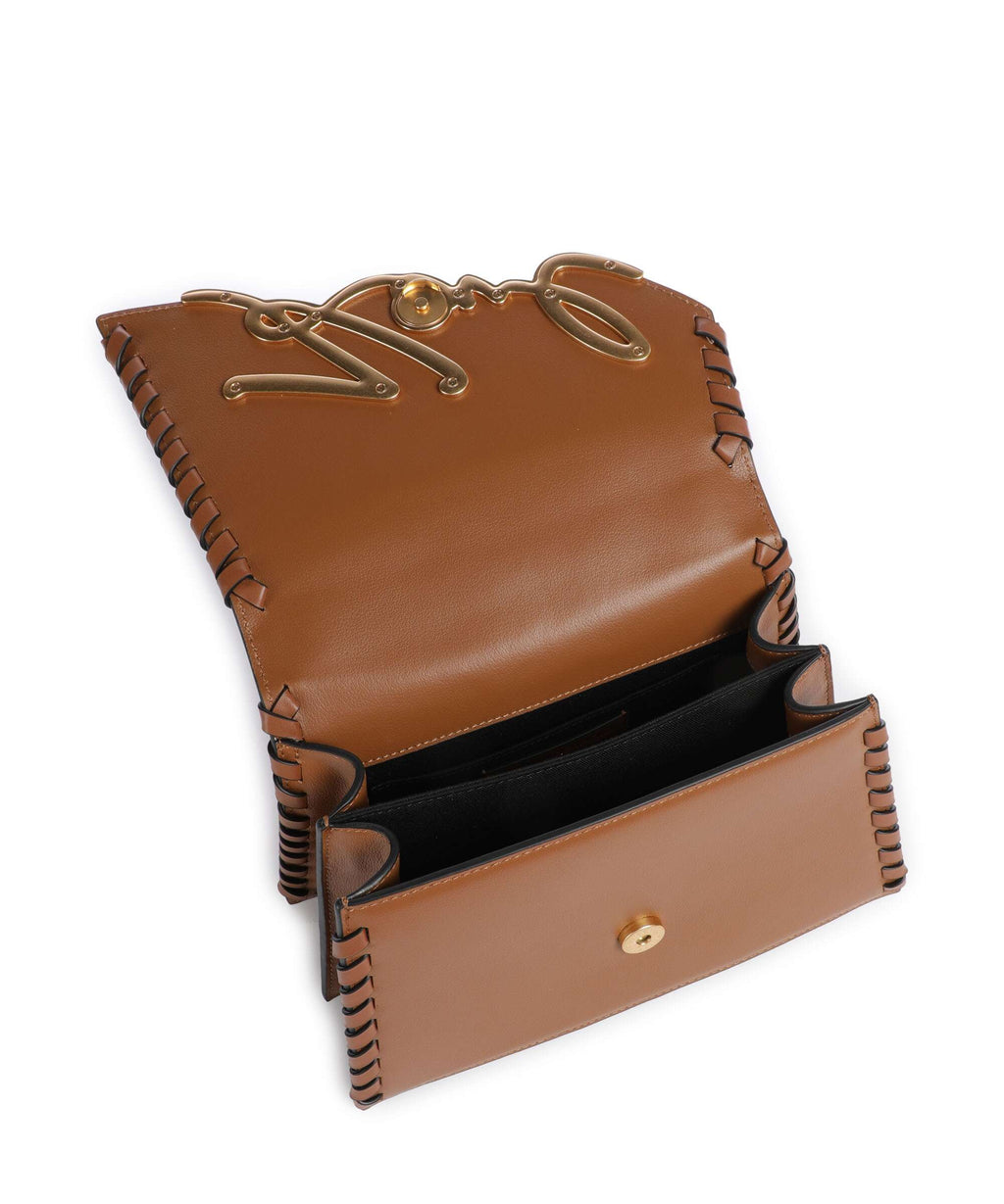 Karl Lagerfeld K/Signature 2.0 Handbag dark tan