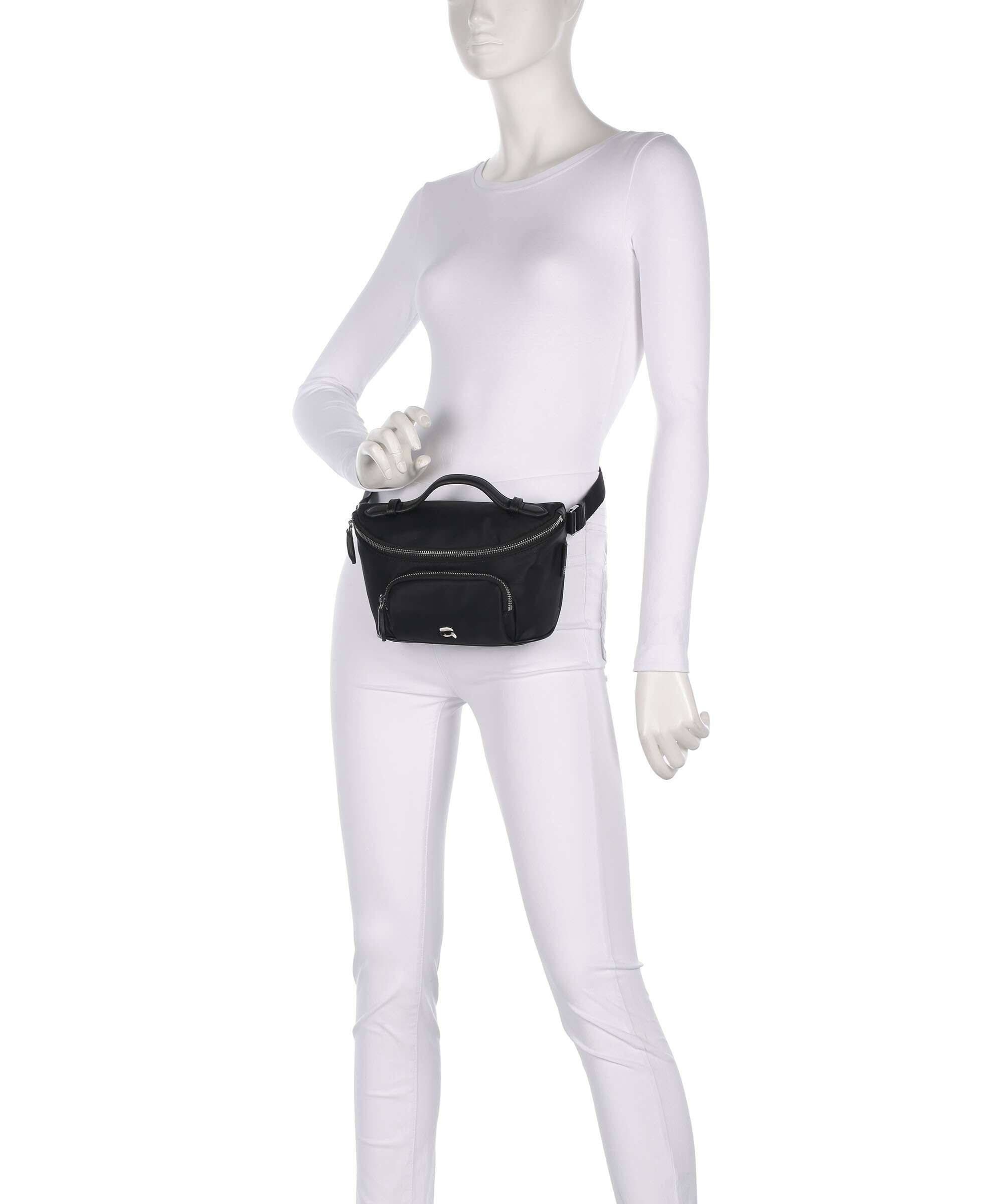 Karl Lagerfeld K/Ikon Fanny pack black