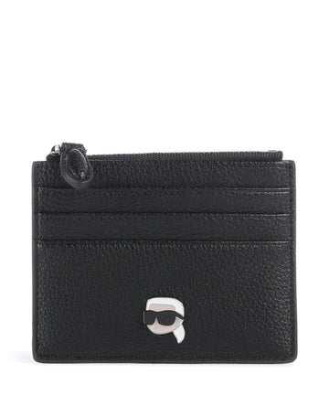 Karl Lagerfeld K/Ikon Porta carte di credito black