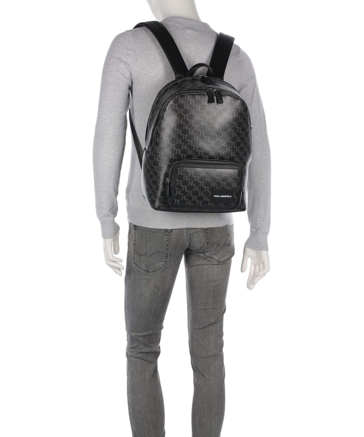 Karl Lagerfeld K/Voyage Backpack black mono