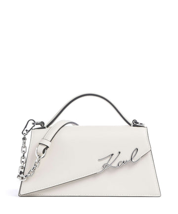 Karl Lagerfeld K/Signature Borsa a tracolla offwhite