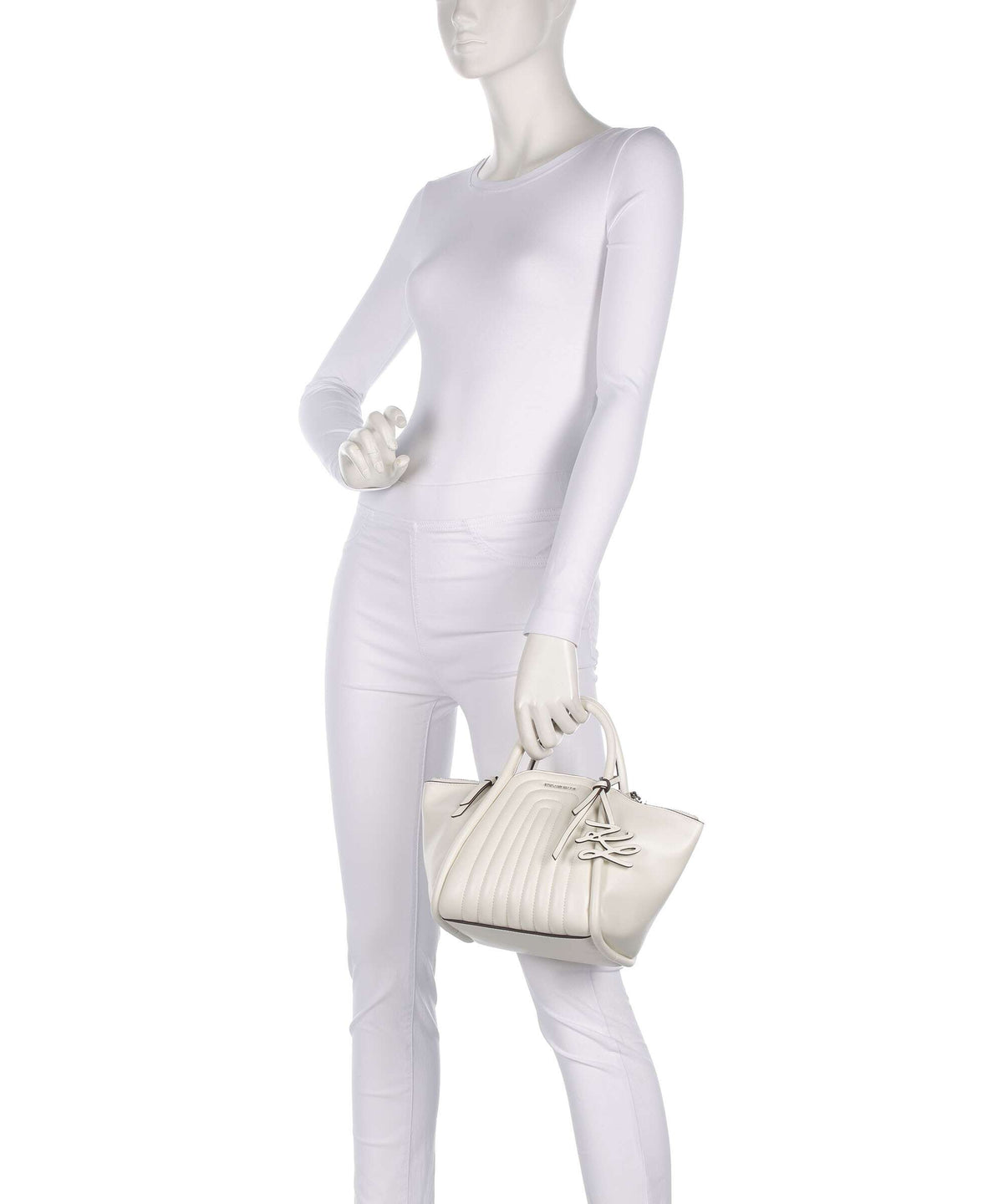 Karl Lagerfeld K/Wellen Crossbody bag offwhite