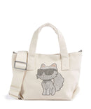 Karl Lagerfeld Ikon Choupette Small Borsa a mano natural