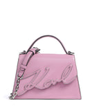 Karl Lagerfeld K/Signature 2.0 Small Borsa a mano cyclamen