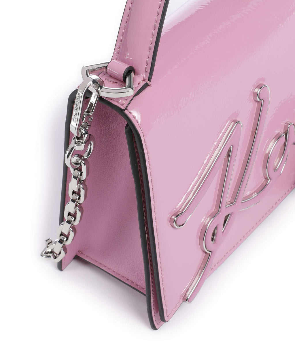 Karl Lagerfeld K/Signature 2.0 Small Crossbody bag cyclamen