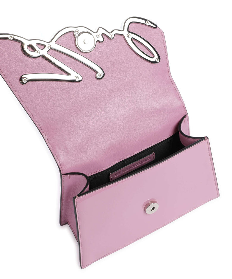 Karl Lagerfeld K/Signature 2.0 Small Crossbody bag cyclamen