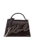Karl Lagerfeld K/Signature 2.0 Small Borsa a mano tobacco