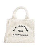 Karl Lagerfeld K/Rue St Guillaume Mini Borsa a tracolla off white