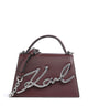 Karl Lagerfeld K/Signature 2.0 Borsa a mano windsor/burgundy