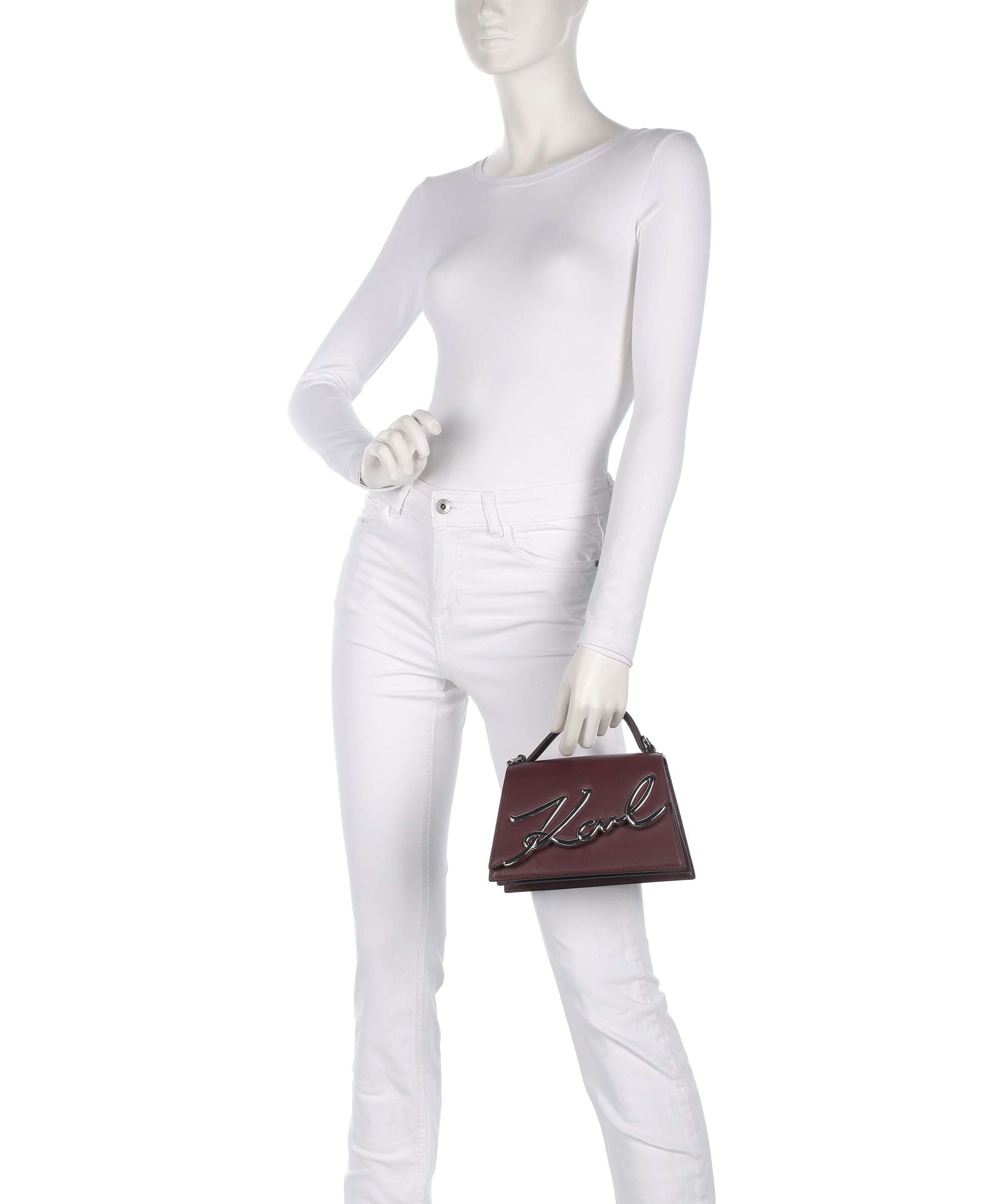 Karl Lagerfeld K/Signature 2.0 Crossbody bag windsor/burgundy