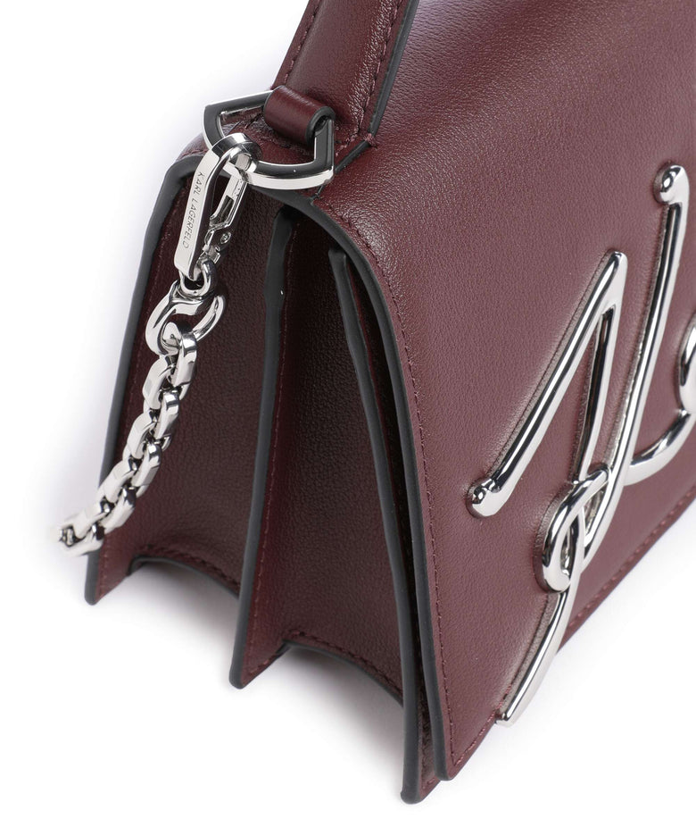 Karl Lagerfeld K/Signature 2.0 Crossbody bag windsor/burgundy