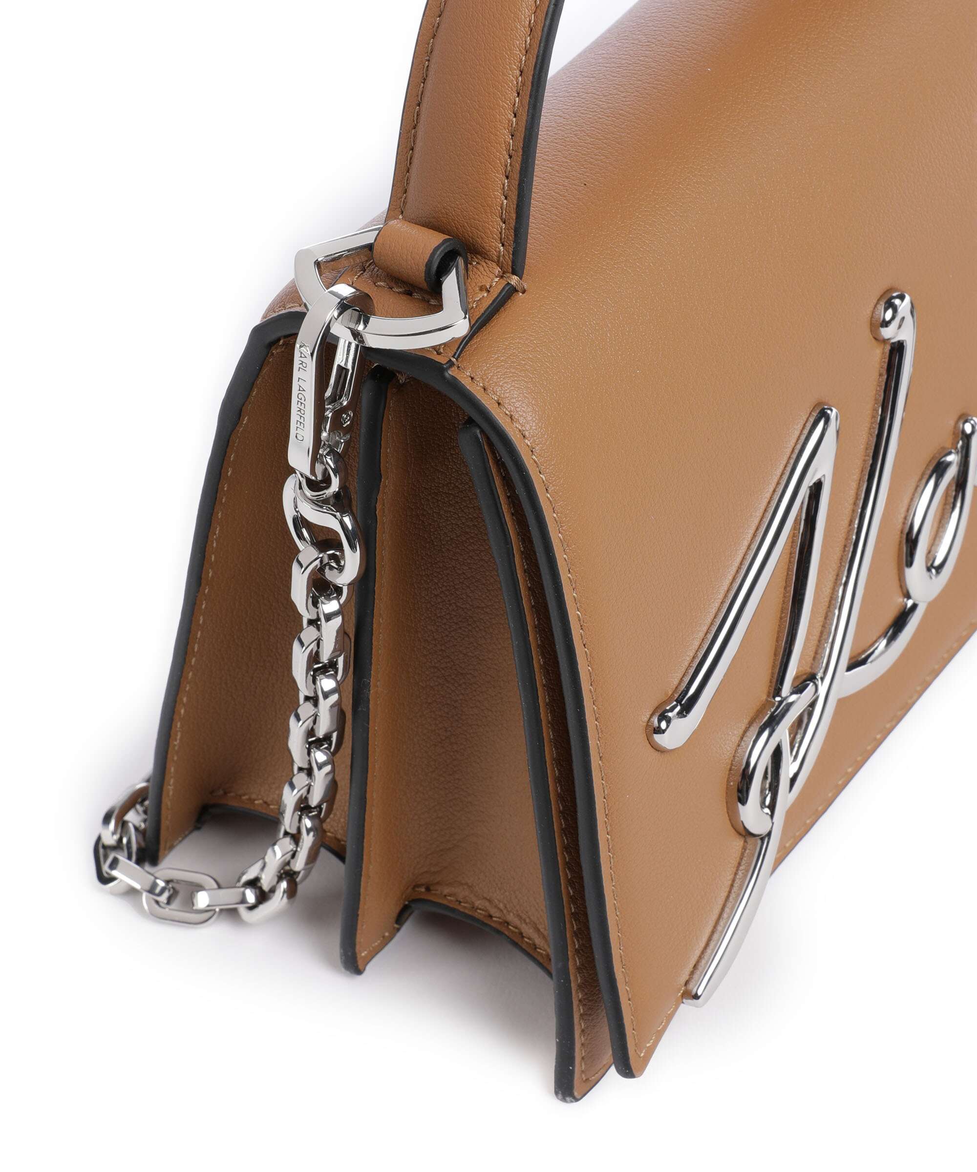 Karl Lagerfeld K/Signature 2.0 Crossbody bag caramel