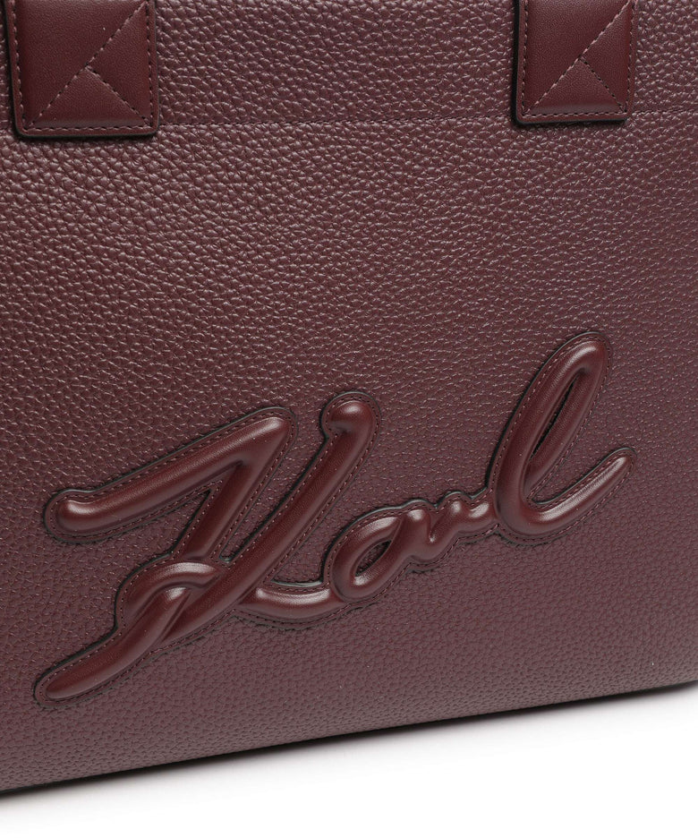 Karl Lagerfeld K/Skuare Medium Tote bag windsor/burgundy