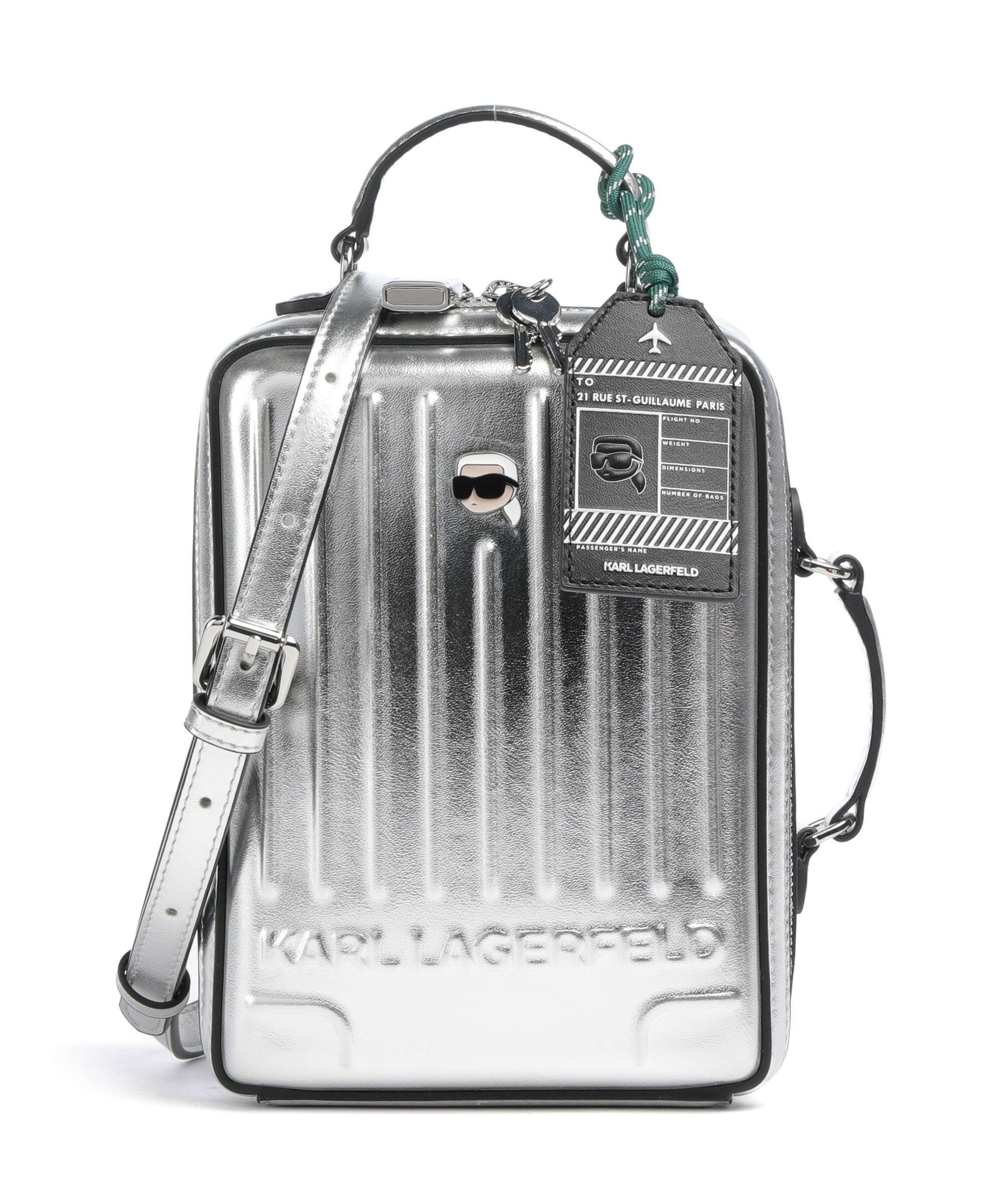 Karl Lagerfeld Ikon Crossbody bag silver