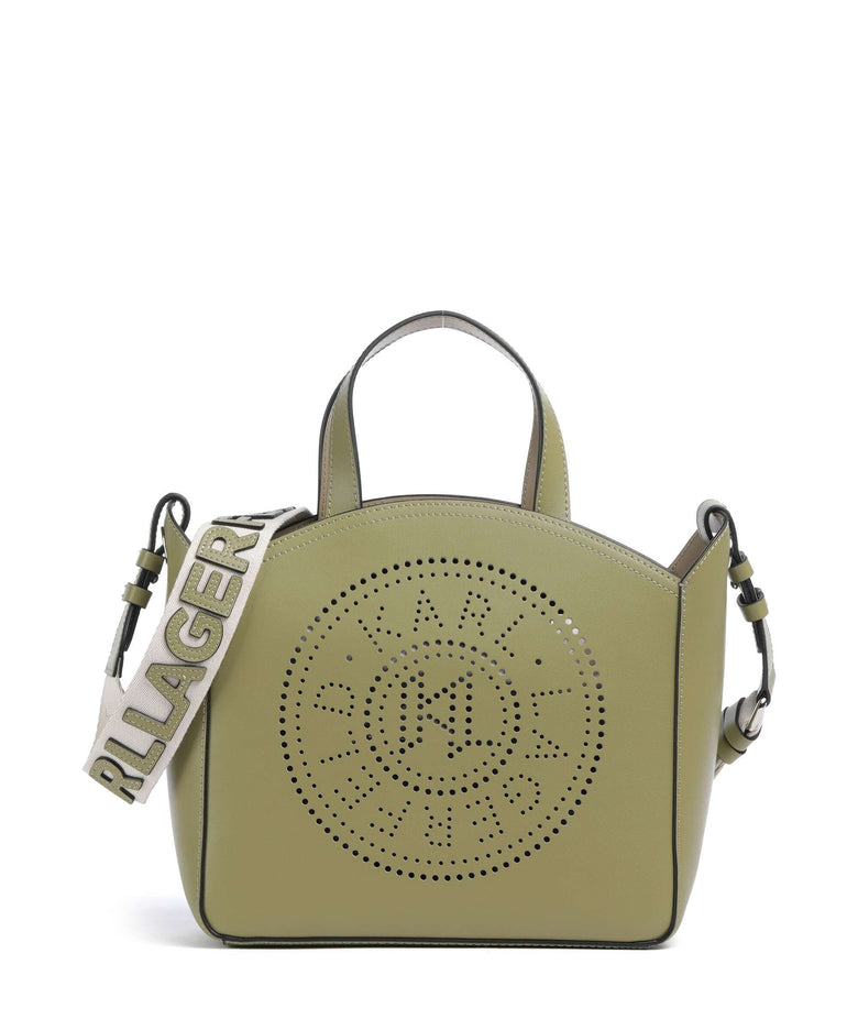 Karl Lagerfeld K/Circle Small Handbag cedar