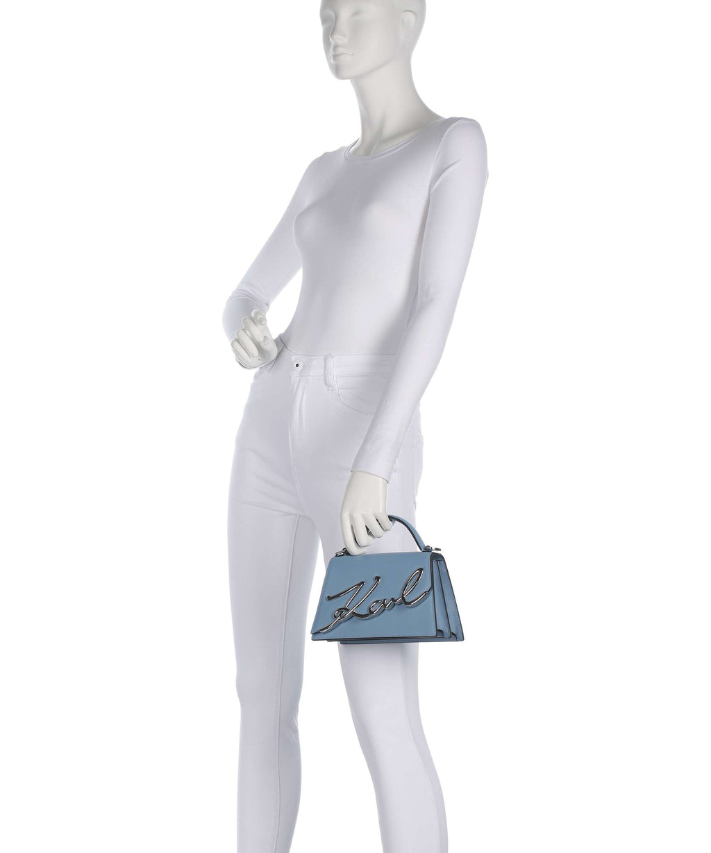 Karl Lagerfeld K/Signature 2.0 Crossbody bag blue bloom