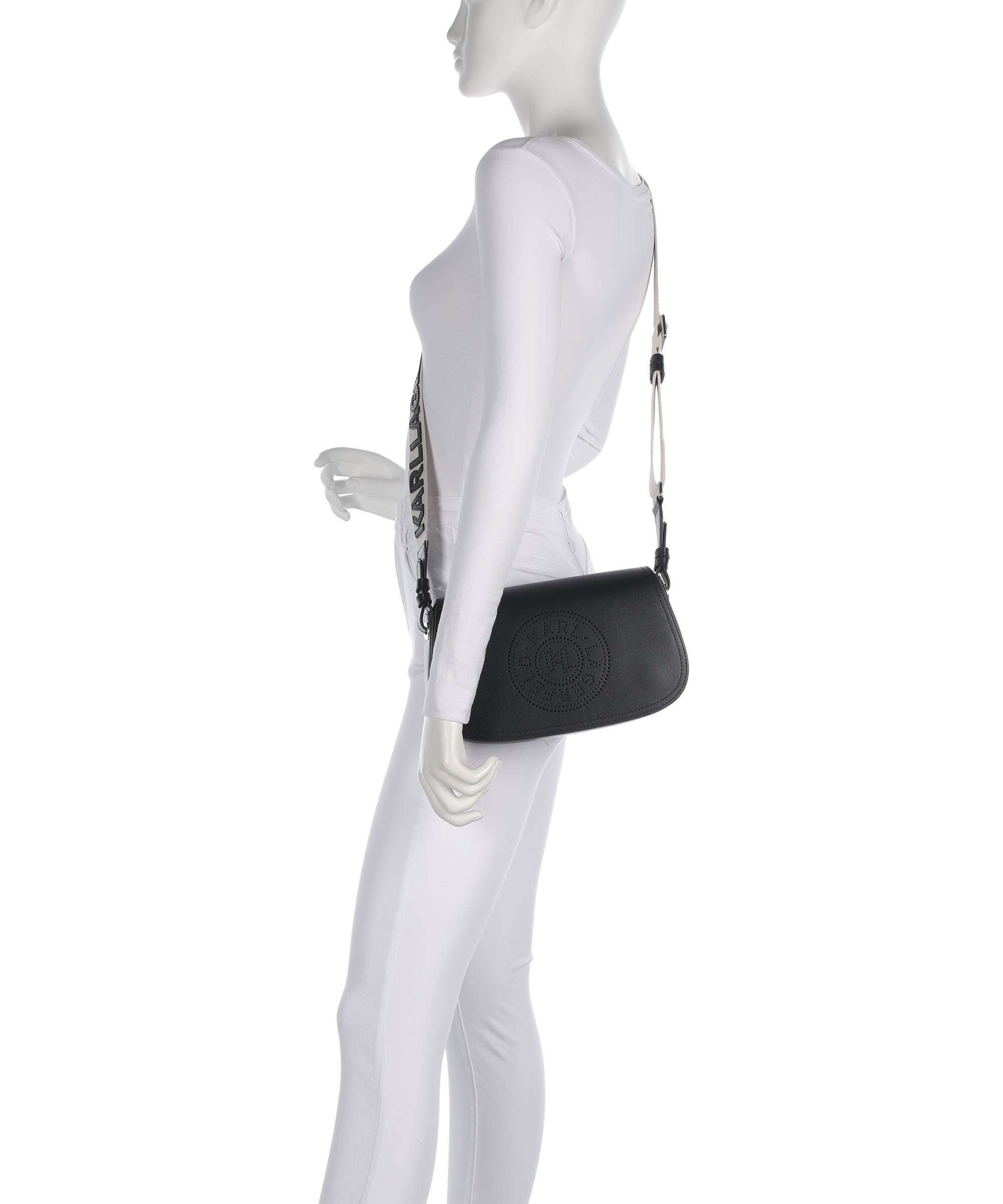 Karl Lagerfeld K/Circle Crossbody bag black/nickel
