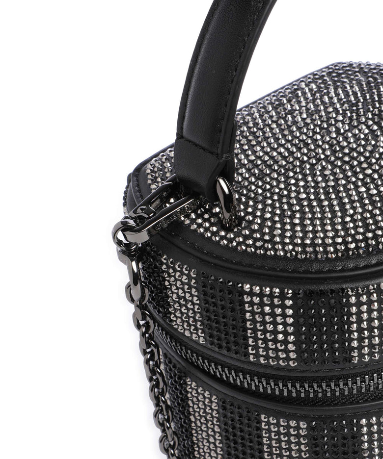 Karl Lagerfeld K/Soiree Bucket bag black embellishment