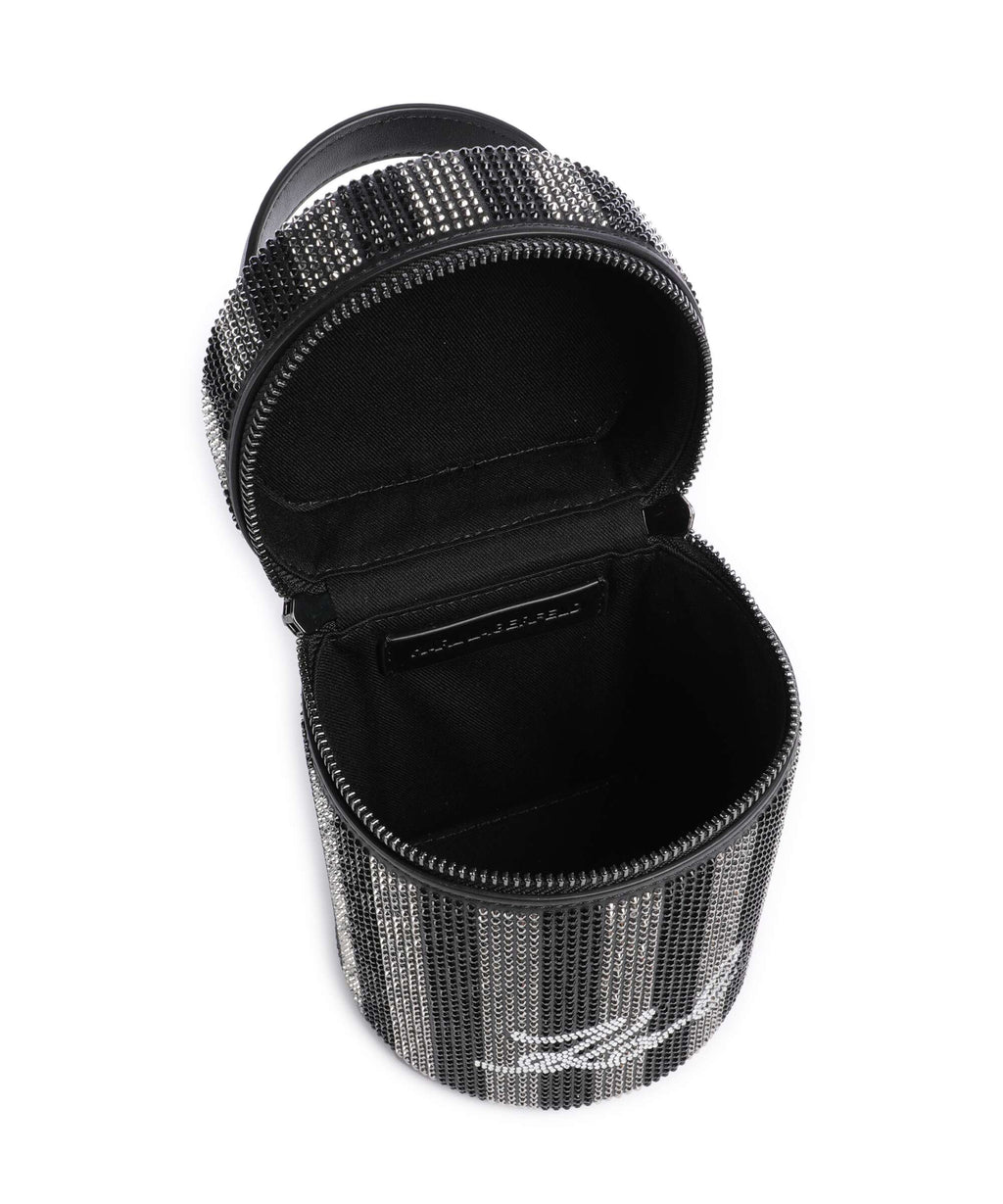 Karl Lagerfeld K/Soiree Bucket bag black embellishment