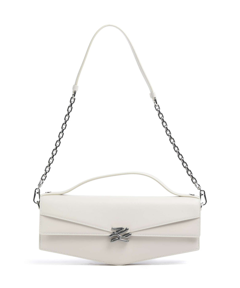Karl Lagerfeld K/Studio Autograph Shoulder bag off white