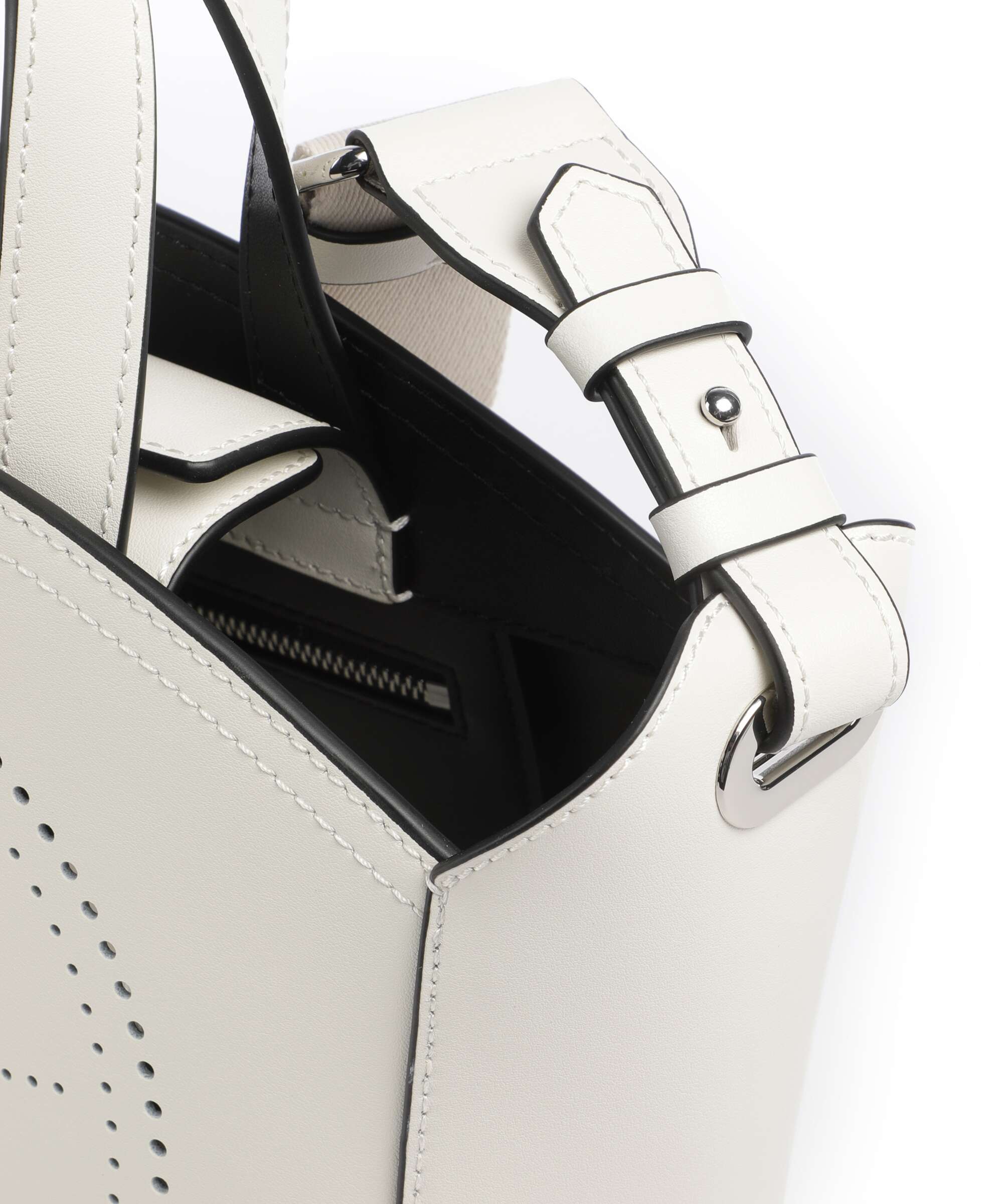 Karl Lagerfeld K/Circle Choupette Small Handbag off white